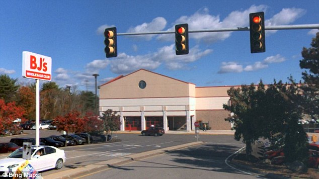 An officer in Portsmouth, New Hampshire feared he was in danger when he used a stun gun on a 78-year-old diabetic driver who crashed into several cars at BJ's Wholesale Club on Woodbury Avenue (above file photo)