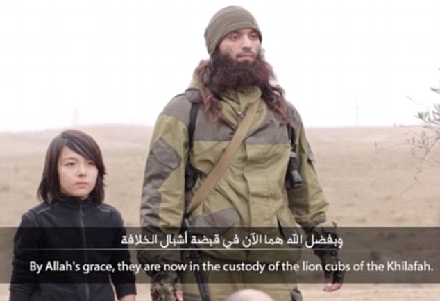 There is also evidence ISIS is turning its own children into mini-jihadists: this video purported to show a young boy executing two so-called Russian spies