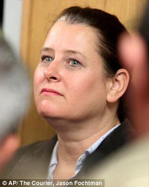 Middleton says she was 'horrified' in the days before Robbie was burned because Collins had been 'stalking' her son as she testified on the witness stand