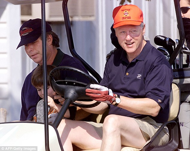Anthony Rodham, brother of Hillary Clinton, reportedly leads a regional center called Gulf Coast Management. Rodham is seen with Bill Clinton in this 1999 file photo 