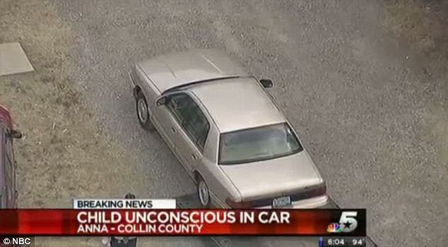 Too late: The toddler was discovered unresponsive on the floor of his father's car in September 2013