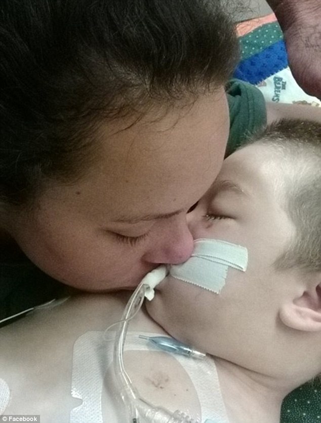 Heartbreaking: Little Jorden passed away in the hospital four days later 