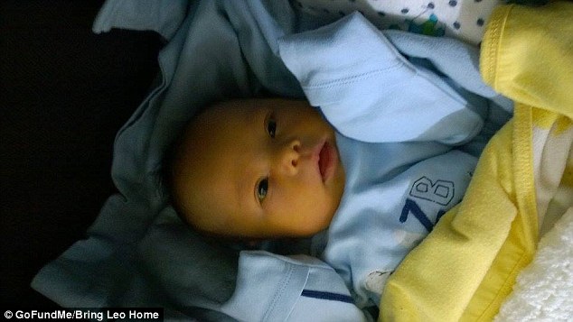 Samuel is now desperately trying to crowd fund to flee the eastern European country so he can raise Leo back in his native New Zealand