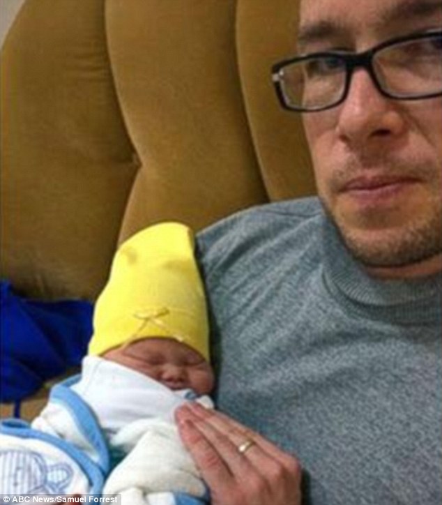 Just hours after the birth, Leo's New Zealand born father Samuel was given an ultimatum by his wife of 18 months - the woman he loved or his newborn son