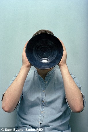 Significant souvenirs: Nathaniel kept this handmade ceramic bowl