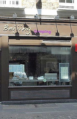 Chinatown's Beijing Dumpling (left)  in Lisle Street gets the thumbs up from Giorgio Locatelli (right)