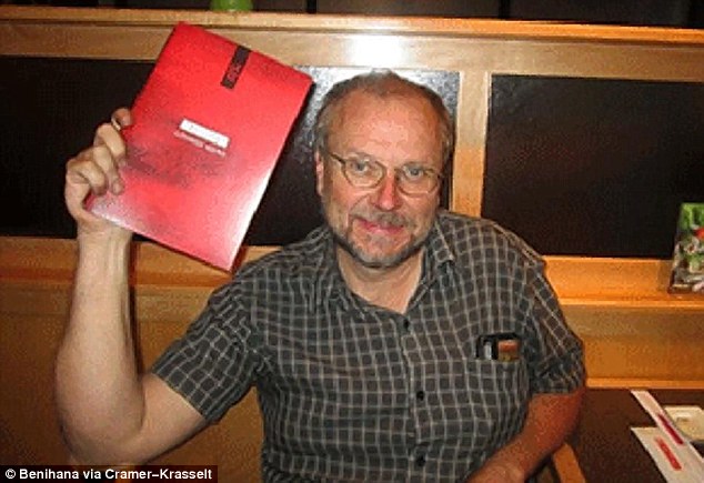 Loyal customer: Jack King reportedly made 579 trips to Benihana locations last year 