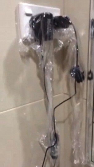 Ms Griffin filmed the footage and posted it on Facebook