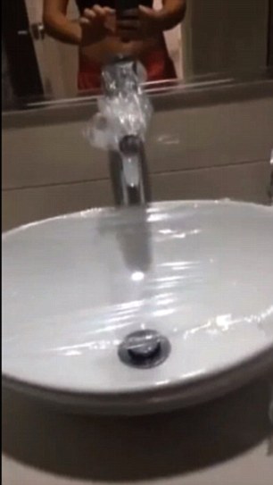 Shari Griffin, from Darwin in the Northern Territory, was getting back at her housemate