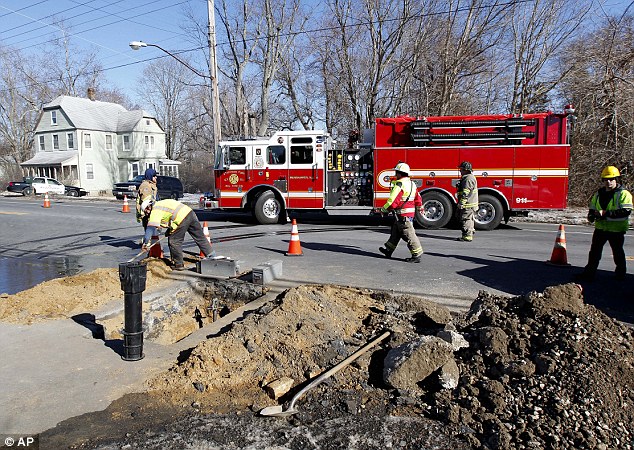 It's unclear when gas will be turned back on in the town on the New Jersey shore  